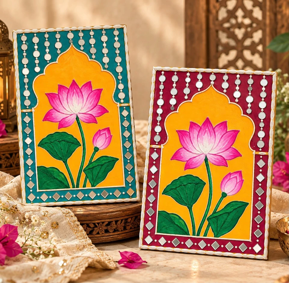 Lippan mirror Jharokha painting kit