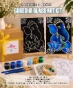3D Glass Ganesha Bedazzle Painting