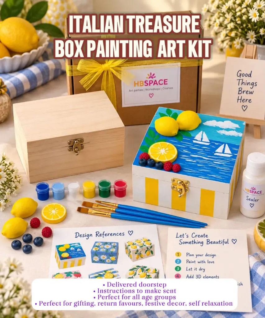 Italian Treasure Box Painting